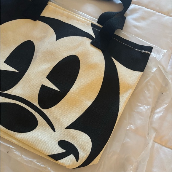 Mickey Mouse Design Large Canvas Hand / Tote Bag NWOT - Picture 4 of 8